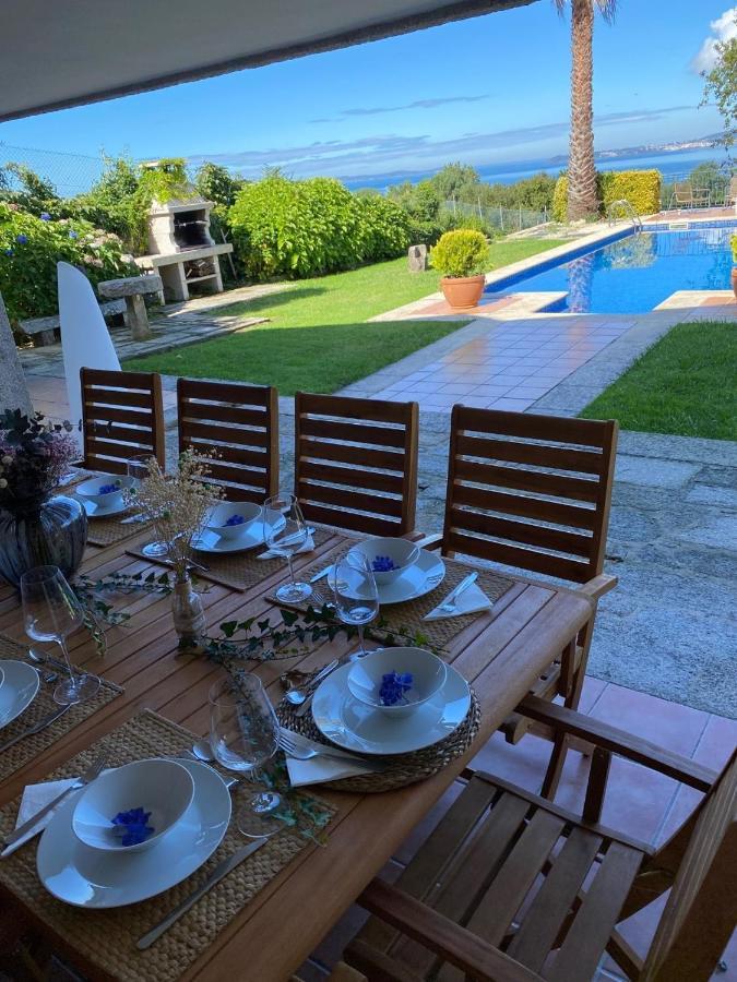 Bosque de Xarás, casa completa con encanto cerca de playa de Lapamán Marín Exterior foto