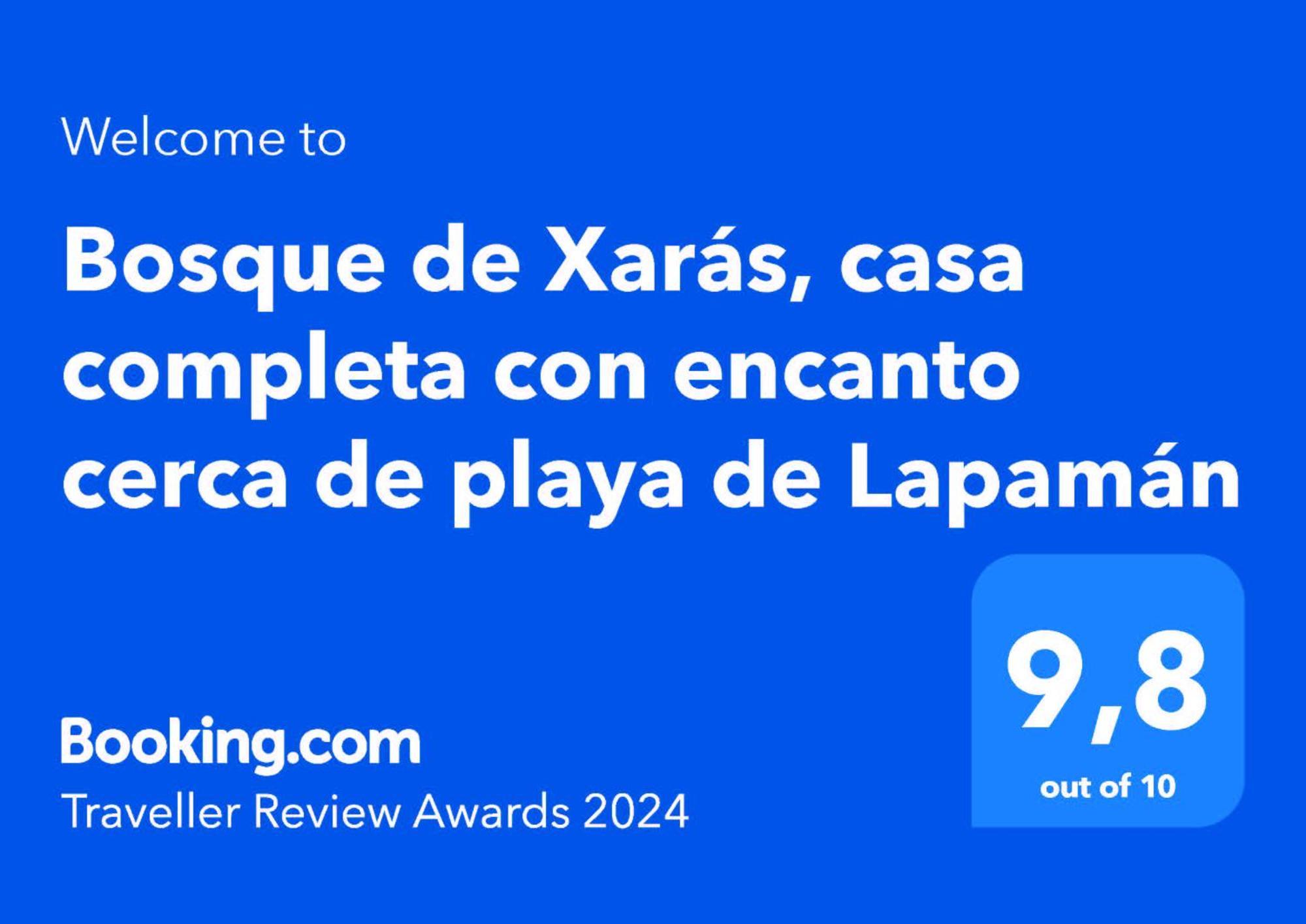 Bosque de Xarás, casa completa con encanto cerca de playa de Lapamán Marín Exterior foto