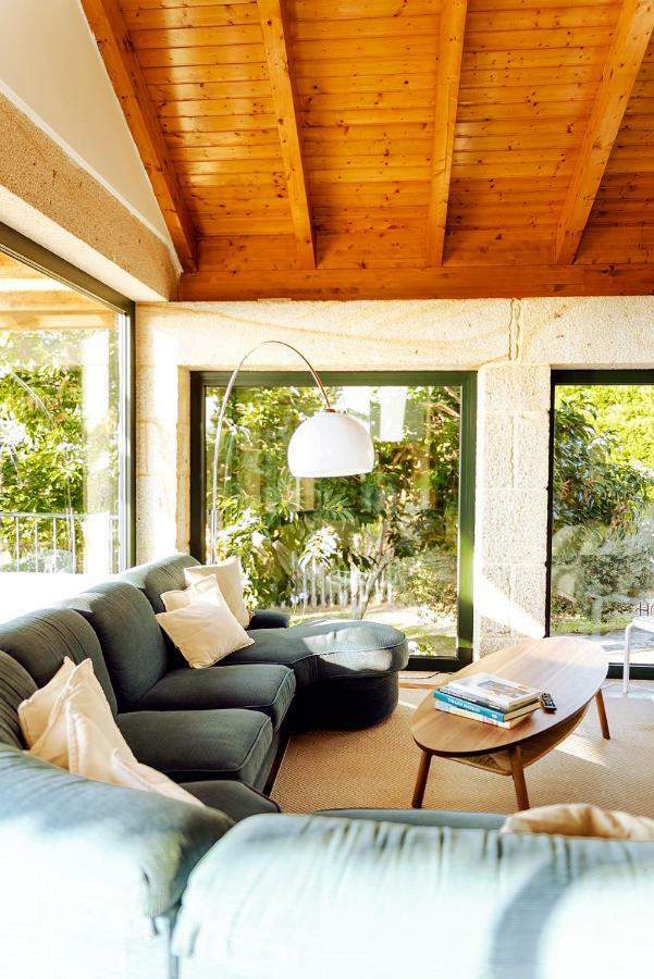 Bosque de Xarás, casa completa con encanto cerca de playa de Lapamán Marín Exterior foto