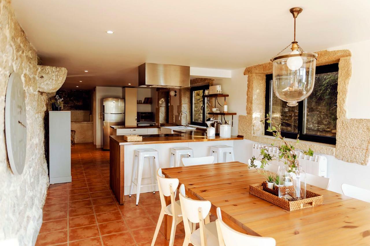 Bosque de Xarás, casa completa con encanto cerca de playa de Lapamán Marín Exterior foto