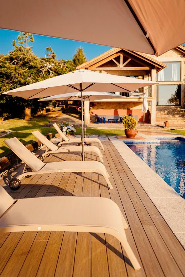 Bosque de Xarás, casa completa con encanto cerca de playa de Lapamán Marín Exterior foto