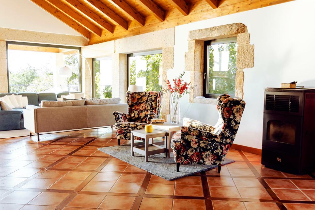 Bosque de Xarás, casa completa con encanto cerca de playa de Lapamán Marín Exterior foto
