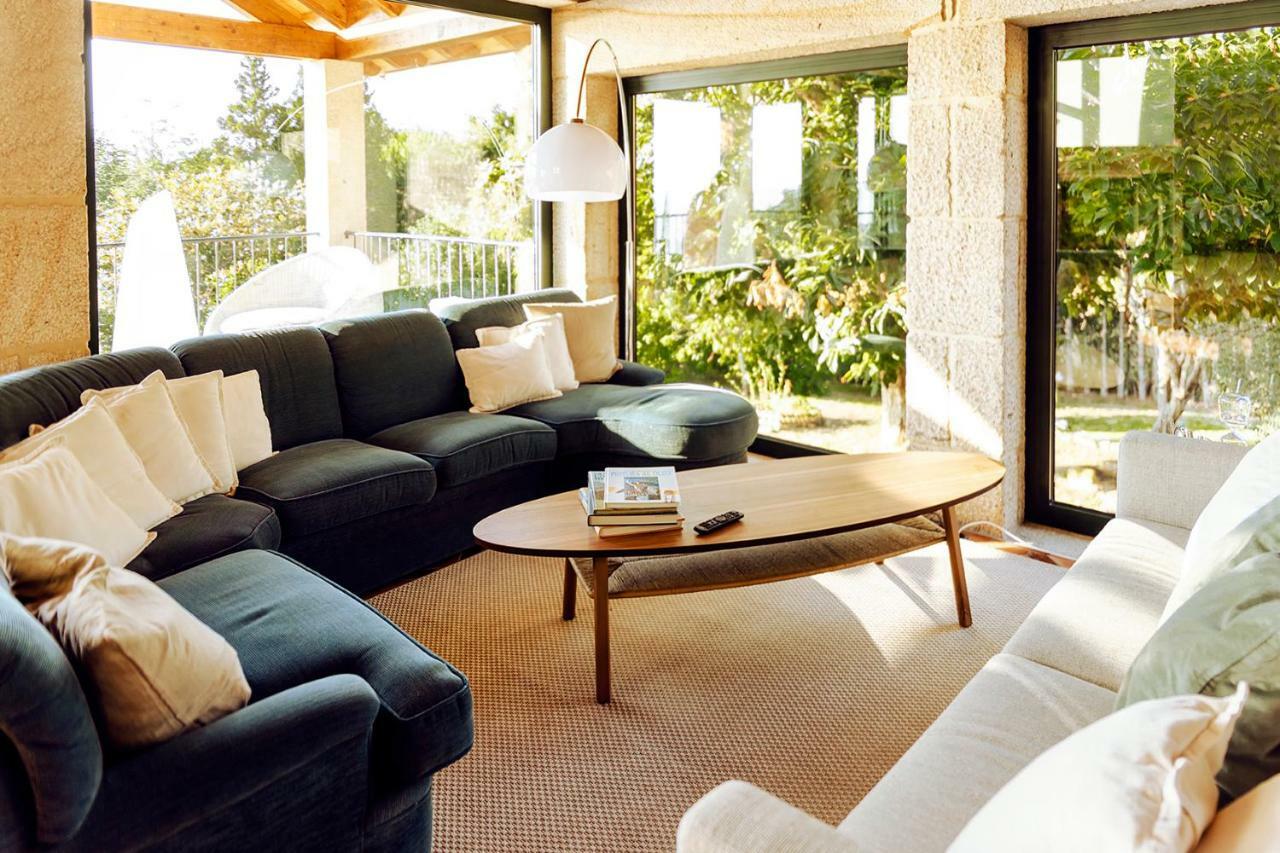 Bosque de Xarás, casa completa con encanto cerca de playa de Lapamán Marín Exterior foto
